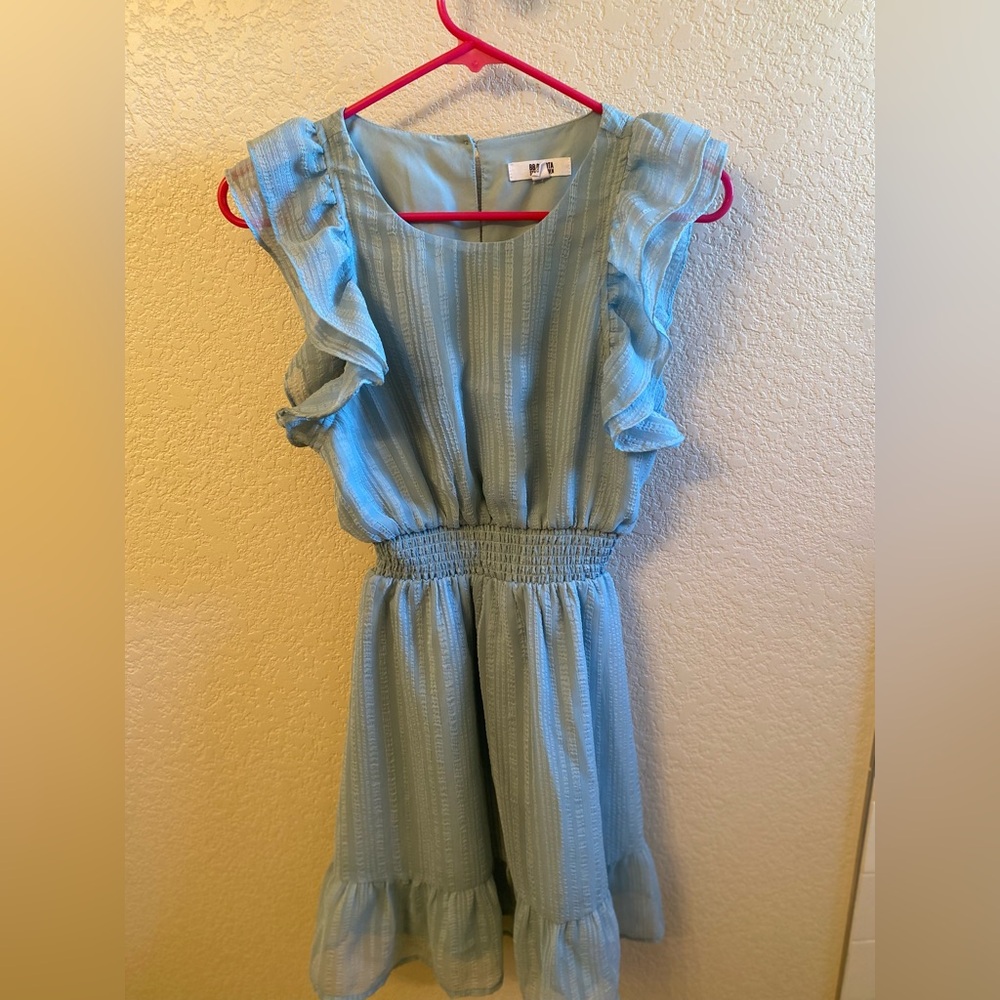BB Dakota sea foam green dress